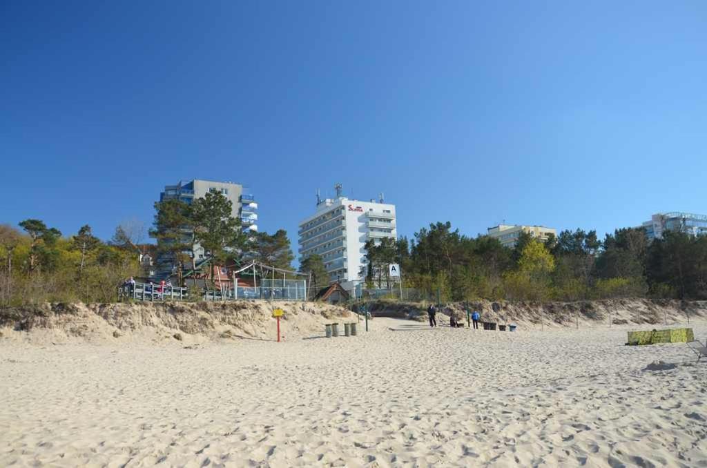 Apartament Z Panoramicznym Widokiem Na Morze Blisko Plazy I Centrum Pl Eng De Misdroy Exterior foto